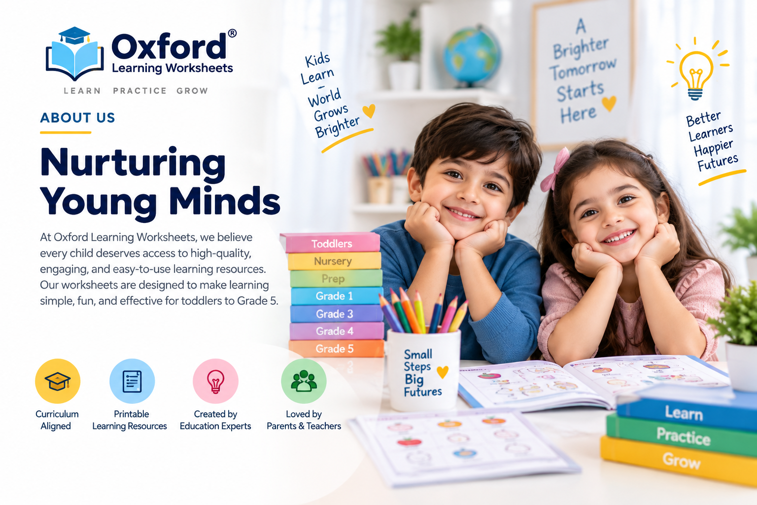 About Oxford Learning Worksheets